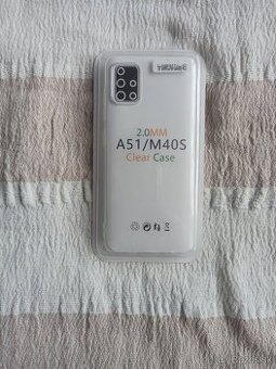 Obal zadný na Samsung A51/A21s priesvitný