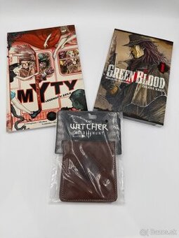 Predám komiksy a peňaženku The Witcher