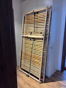 Nastaviteľný rošt z IKEA na postel 90x200 - LEIRSUND