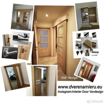 Dvere,klučky, štetiny, obloženie kovových zárubní