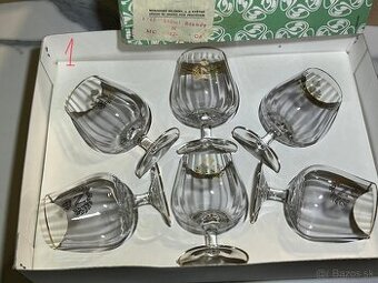 Starožitné poháre, Bohemian Czechoslovakia, Brorocrystal