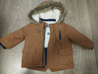 Zimna bunda pre chlapca vel. 74