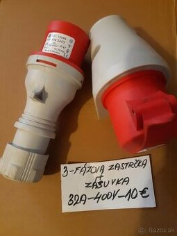 Zástrčka 32A + zásuvka 32A