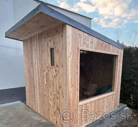 Moderna modulárna fínska sauna na mieru