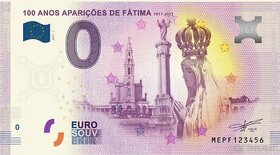 0 euro souvenir bankovky