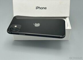 Apple iPhone 11 Black 128GB 100% Zdravie Batérie Pekný Stav