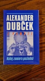 Kniha Alexander Dubček z pamätí