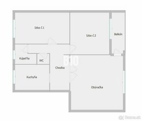 Priestranný 3 izbový byt po čiastočnej rekonštrukcii v centr