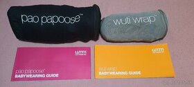 2 ks - Detský nosič PAO PAPOOSE a šatku WUTI WRAP - 1