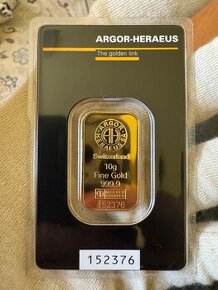 investice zlato Argor-Heraeus Kinebar
