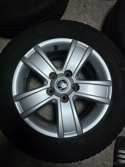 Škoda disky 5x112 r15 195/65