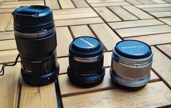Olympus 25mm ,45mm, 60mm