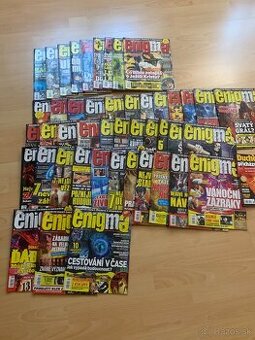 Predám kolekciu časopisov Enigma