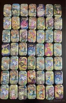 Pokémon karty - Mix kariet v Tinkách