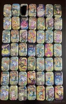 Pokémon karty - Mix kariet v Tinkách
