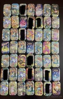 Pokémon karty - Mix kariet v Tinkách