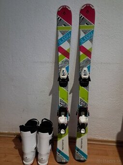 Detský set lyže a lyžiarky