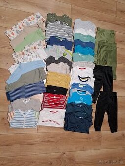 Oblečenie  na jeseň  - zimu pre chlapca  80  a 86