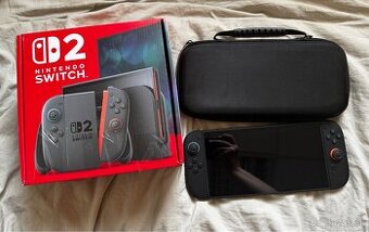 Nintendo Switch 2 + Mario Karts všetko príslušenstvo