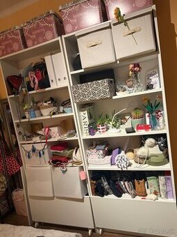 Knižnica Ikea 80x30x202 cm x 2