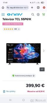 TCL 55P61K