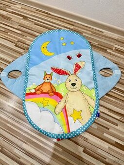 Hracia podložka s motívom zajka a líšky