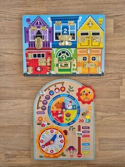 Melissa and Doug Zamky a Kalendar