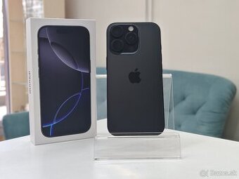 iPhone 16 Pro 512GB Black Titanium | ZÁRUKA 24M
