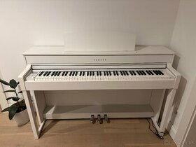 Predám digitálne Piano Yamaha Clavinova CLP545, biele - 1