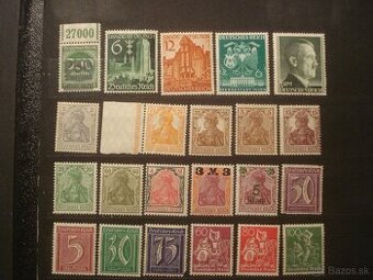 čisté známky Deutsches Reich + Rakúsko NDR NSR Vatikán