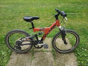 20" a 24" detsky horsky celoodpruzeny bicykel KTM