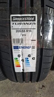 Bridgestone turanza 6 205/55 r16 91V