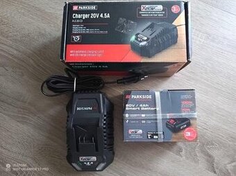 PARKSIDE® Nabíjačka akumulátora 20 V/4,5 A PLG 20 C3