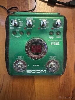 zoom acoustic effects pedal A2 pedál pre aktustickú gitaru