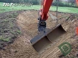Hydraulická svahovačka na minibagre skladom