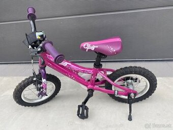 Detsky bicykel Ghost Powerkid 12 Pink-violet