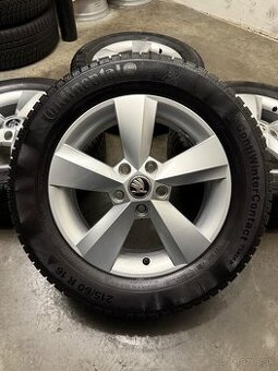 Zimná sada 5x112 R16 , 215/60/16 - Karoq, TRoc, Superb