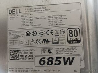 Predám zdroj DELL D685EF-01