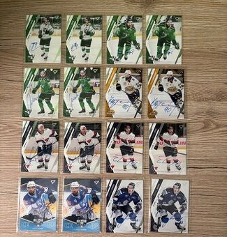 Podpísané hokejové kartičky hokejistov Nové Zámky Extraliga