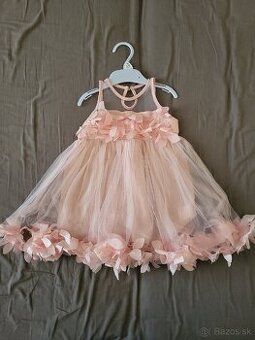 Detské ružové šaty