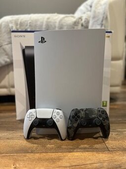 Playstation 5 s mechanikou 1TB + 2x joystick