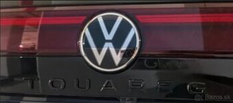Chrómové a čierne nápisy na kufor VOLKSWAGEN