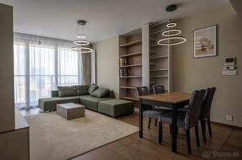 Eurovea Tower, 2-izbový byt na prenájom, Bez Provízie