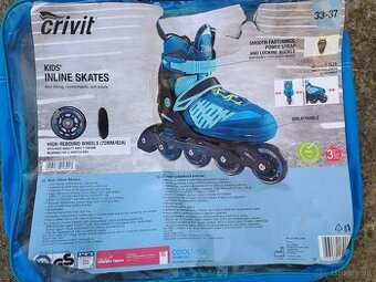 Detské korčule Crivit 33-37