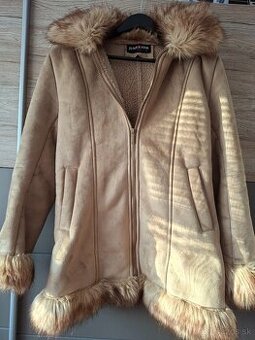 Kabát/bunda/kožuch z brusenej kože