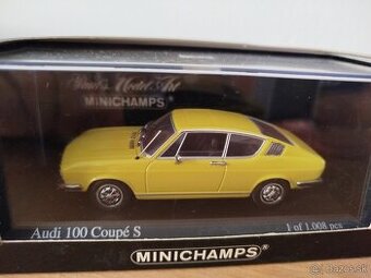 Predám model auta Audi 100 coupé s 1:43 minichamps.
