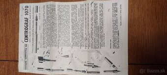 Technické perá CENTROGRAF 1070