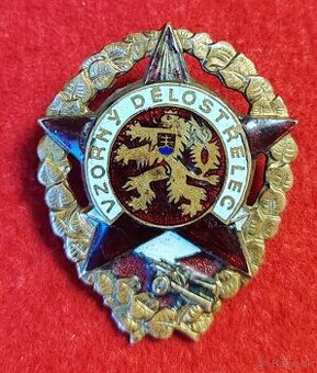 Odznak Vzorný dělostřelec ČSLA