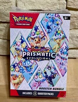 Pokemon Prismatic Evolutions Booster Bundle