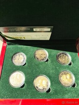 Luxembursko 2019-2021 sada 2€ Proof
